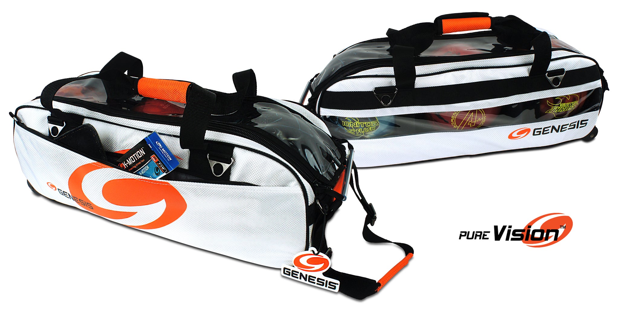 Genesis® 3 Ball Rolling Tote w/ Pure Vision™