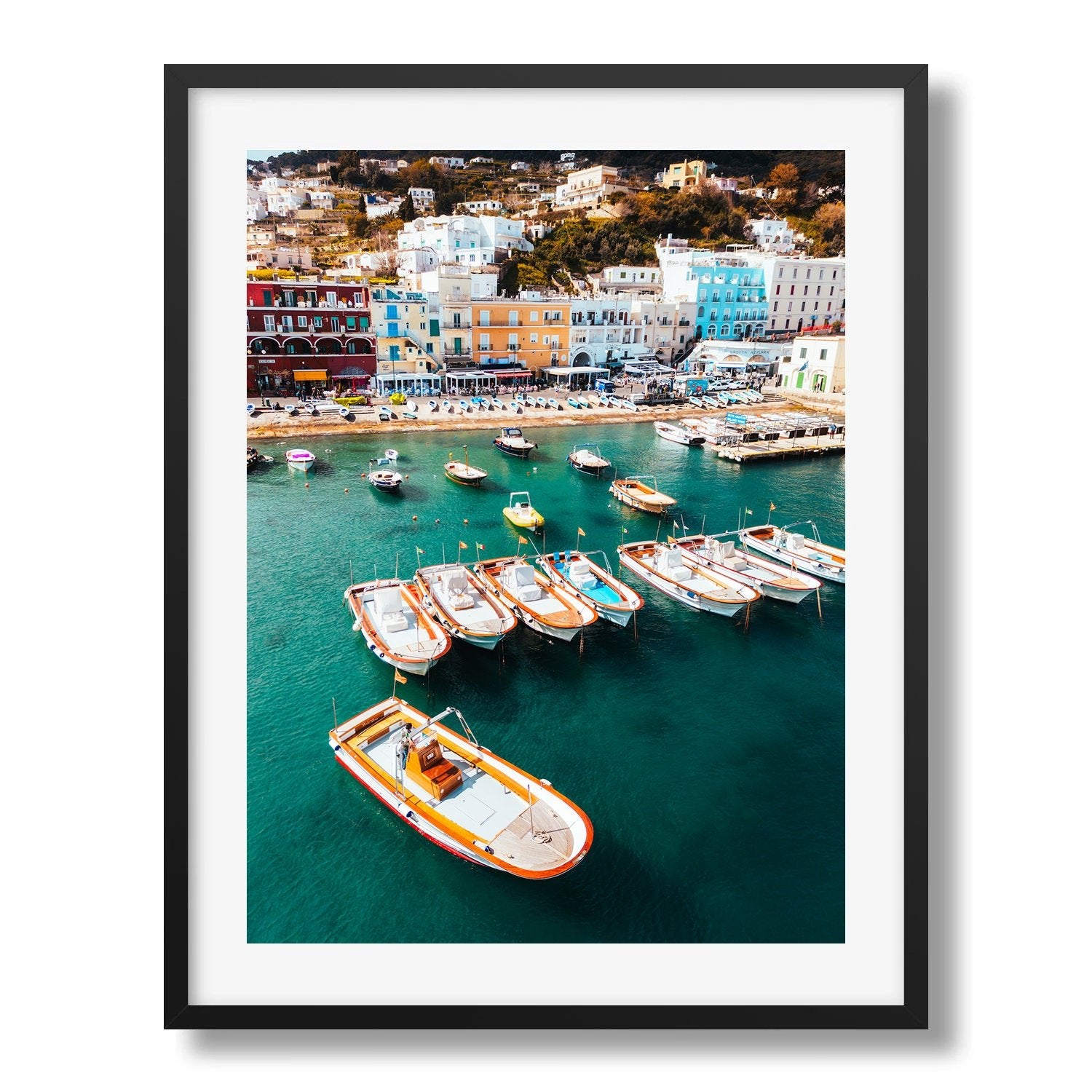 Capri Amalfi Coast Framed Print