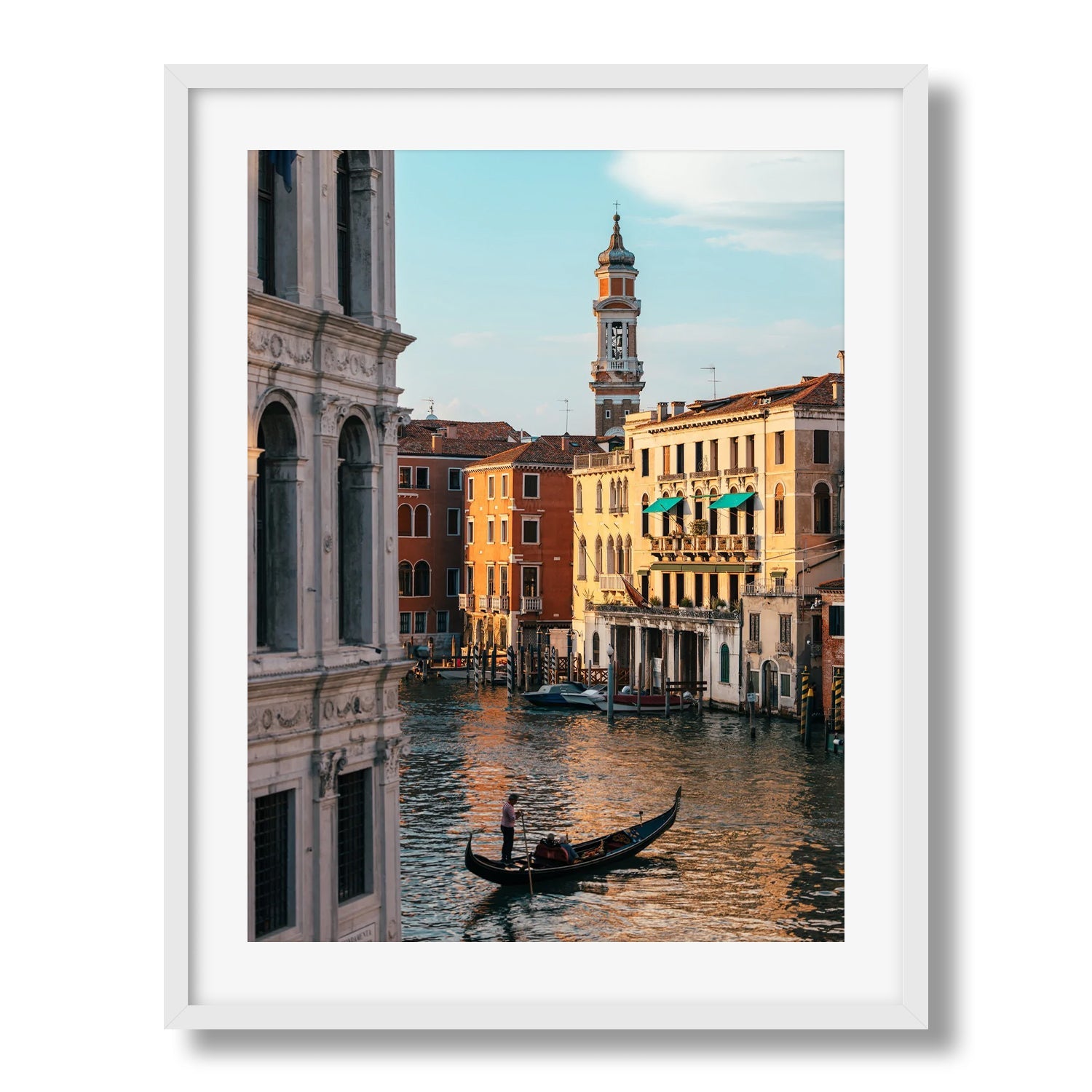 Venice Street Framed Print Italy Wall Art Print