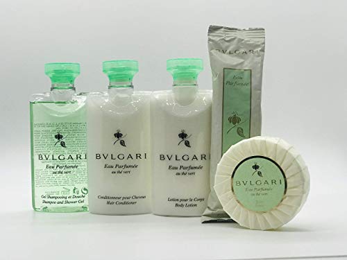 Bvlgari Au The Vert (Green Tea) Travel and Gift Set - Shampoo & Shower -  The Finished Room