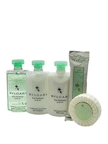 Bvlgari Au The Vert (Green Tea) Travel and Gift Set - Shampoo & Shower -  The Finished Room