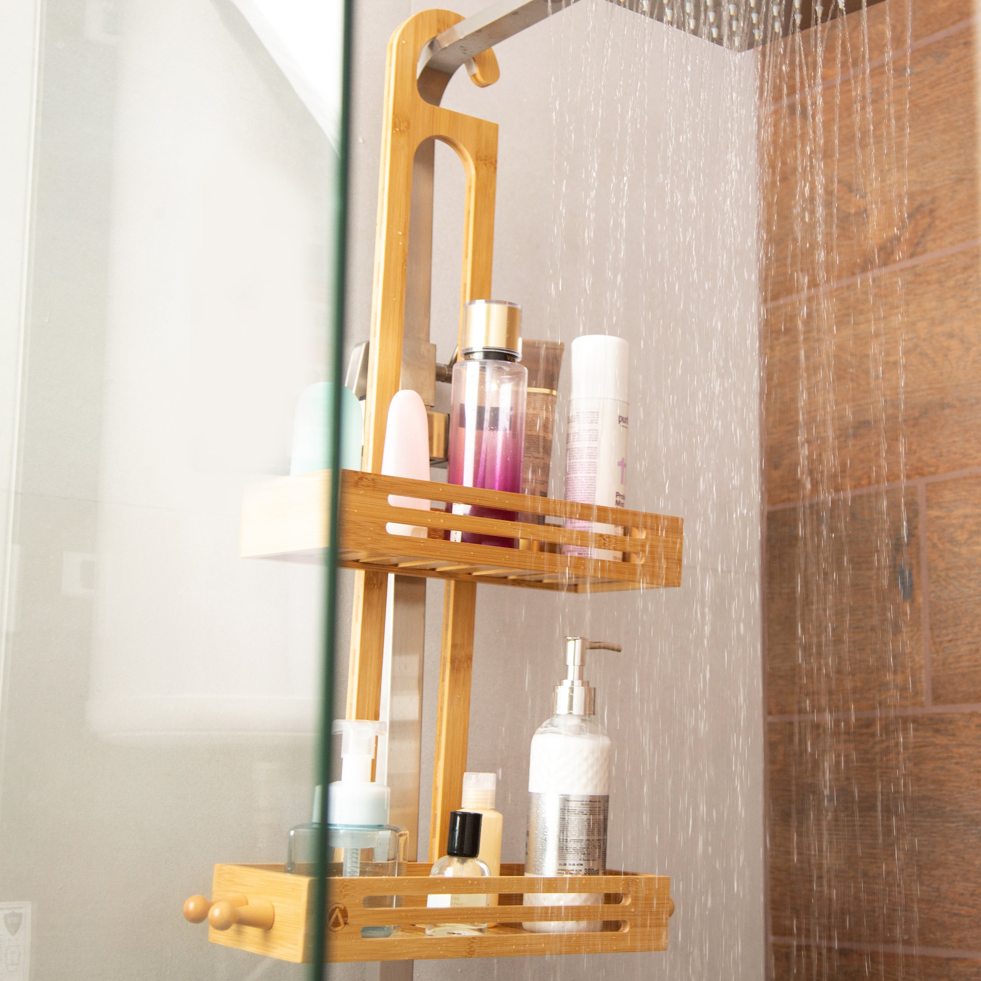 Simple Houseware Bathroom Hanging Shower Head Caddy India
