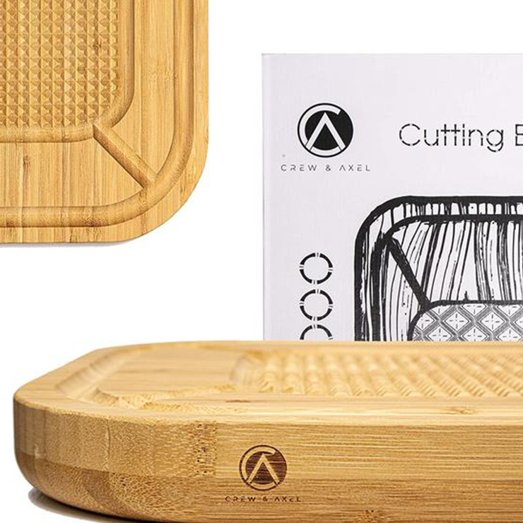 Crew & Axel Bamboo Hanging Shower Caddy Rustproof Made from