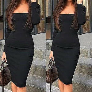 hot long sleeve dresses