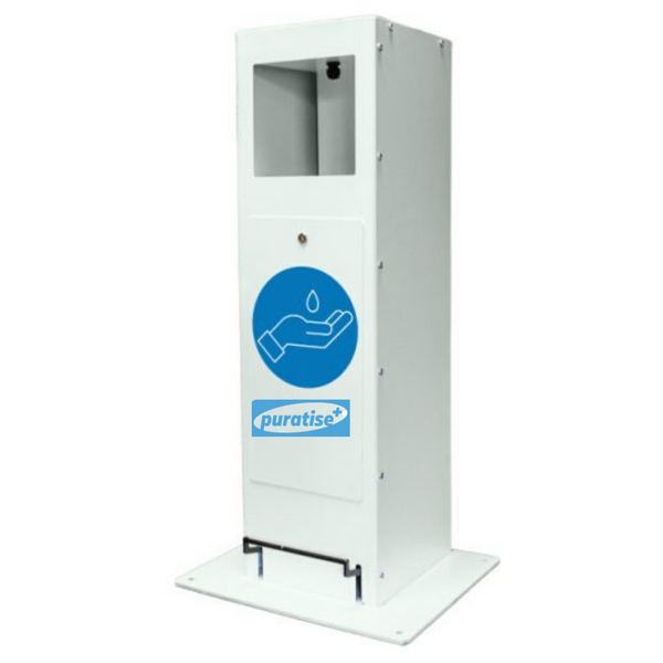 Puratise ‘PuraPal’ Hands-Free Sanitiser Dispenser - White 0