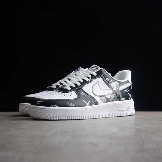 Custom made Airforce 1 - kaws sesame street – The Truth Graphics