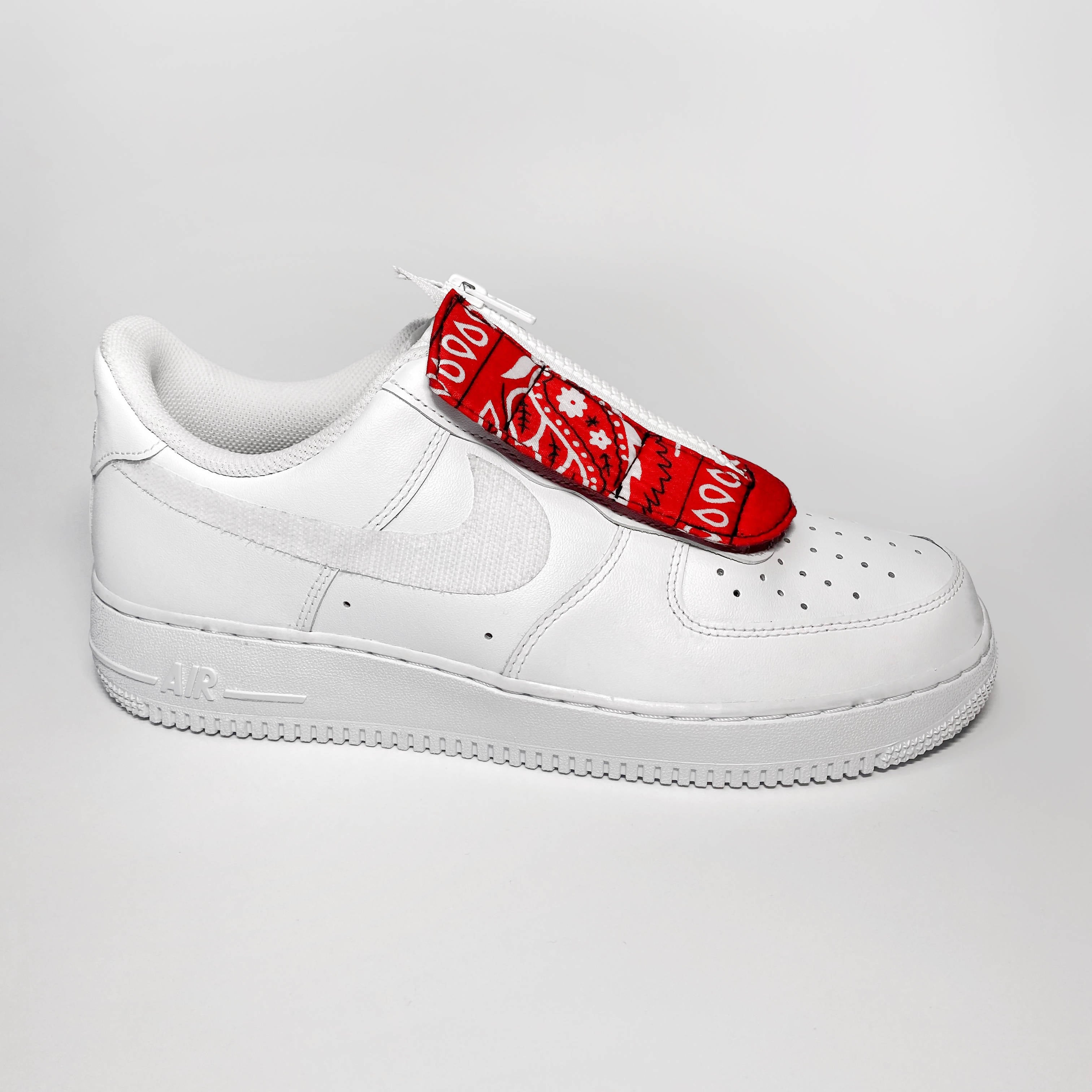 red bandana white air forces