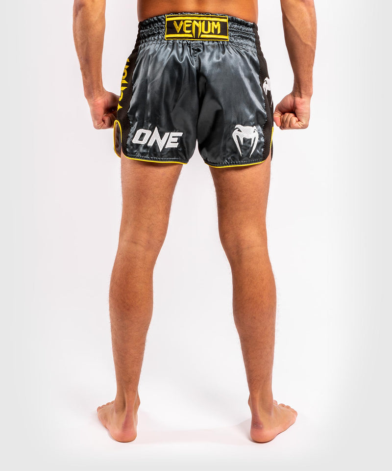 Pantalón de Muay Thai ONE FC Impact - Gris/Amarillo