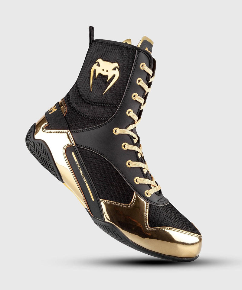 boxing shoes gold