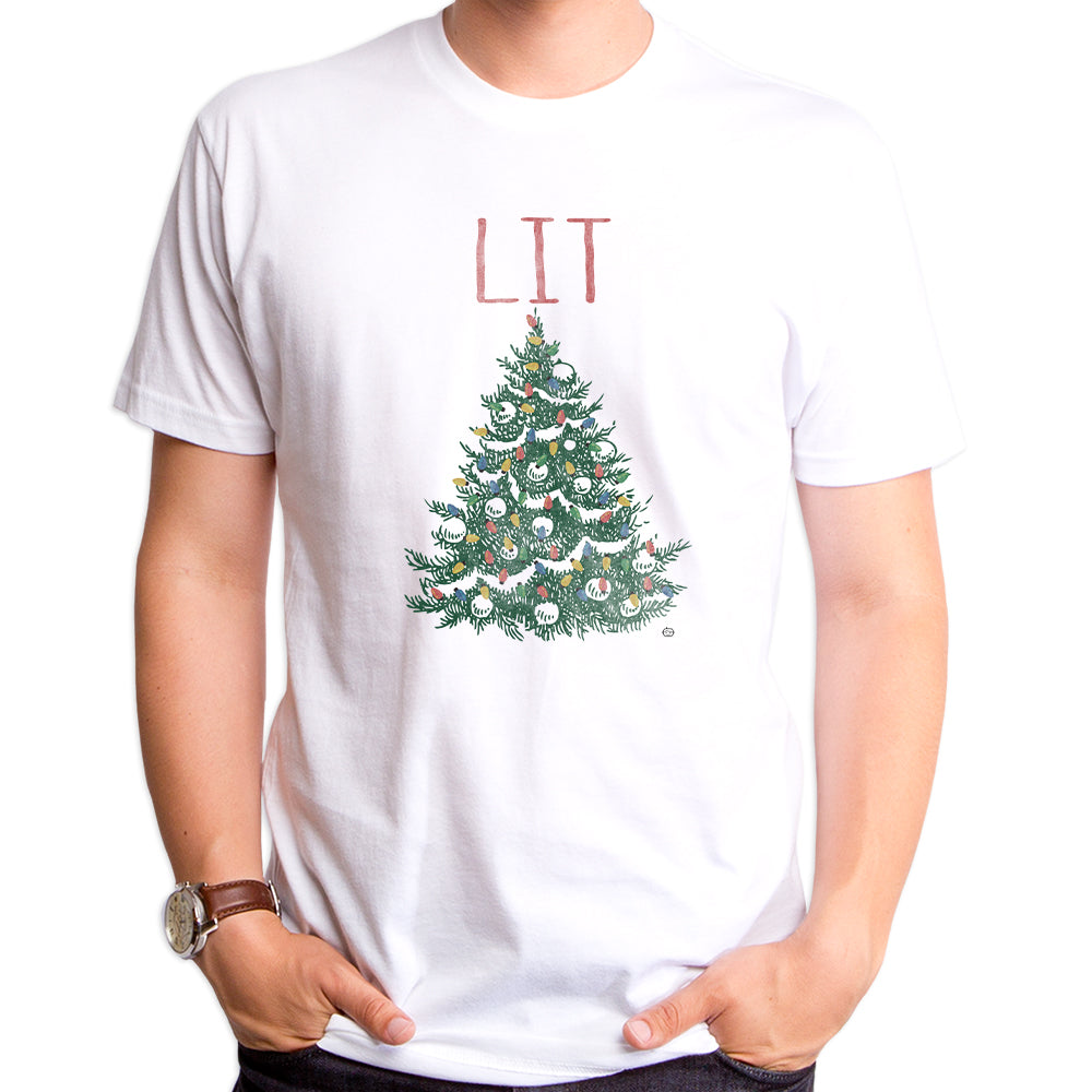 Lit Tree Men's T-Shirt