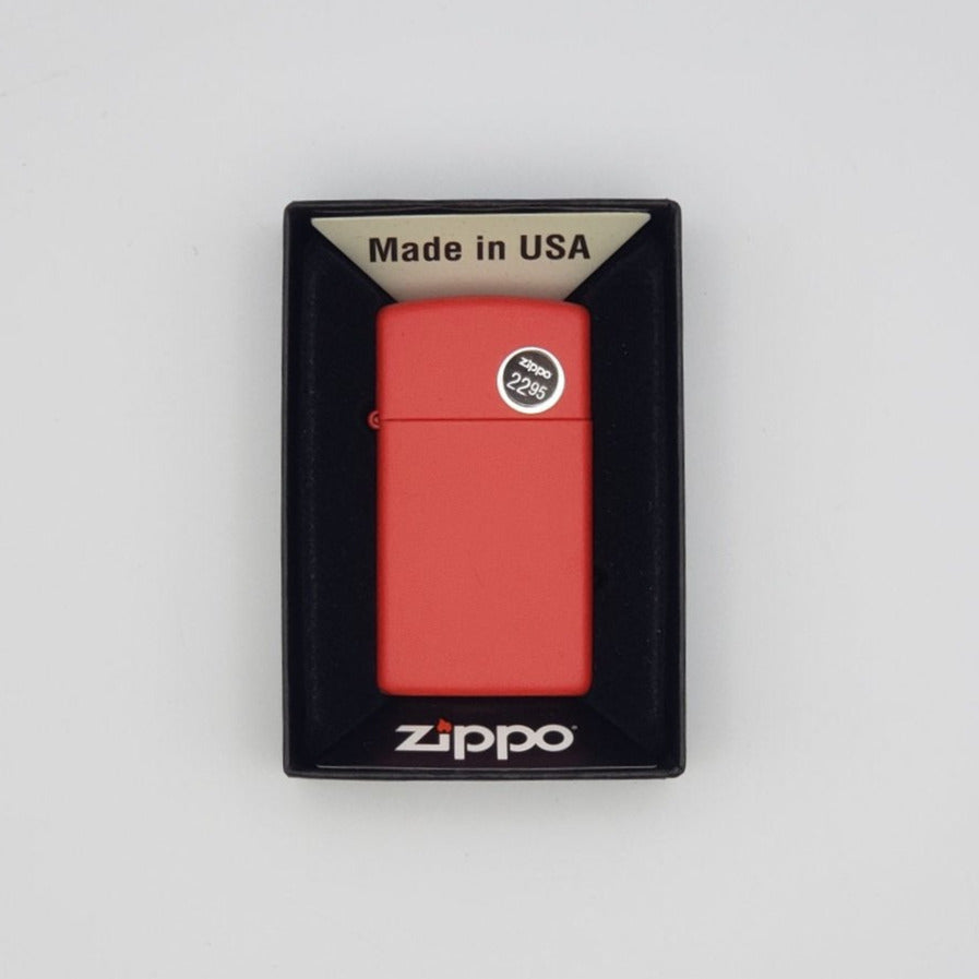 Zippo Pipe Lighter Street Chrome Red