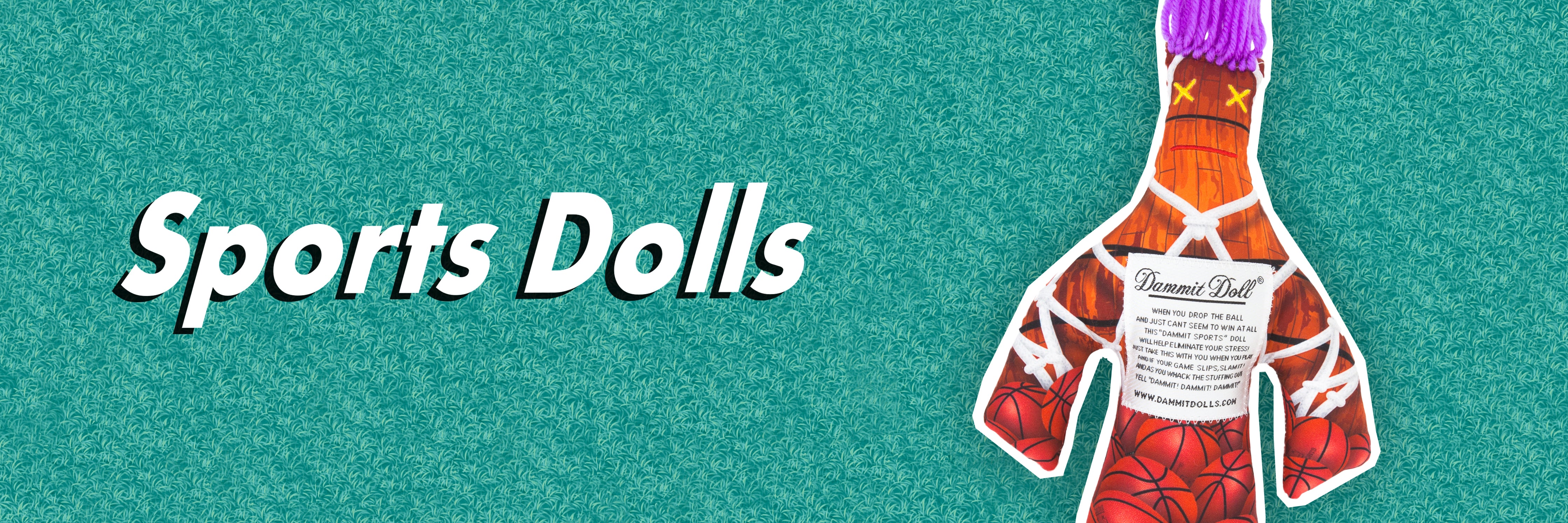 Original Dammit Doll 12” Plush Stress Reliever The Mascot Red