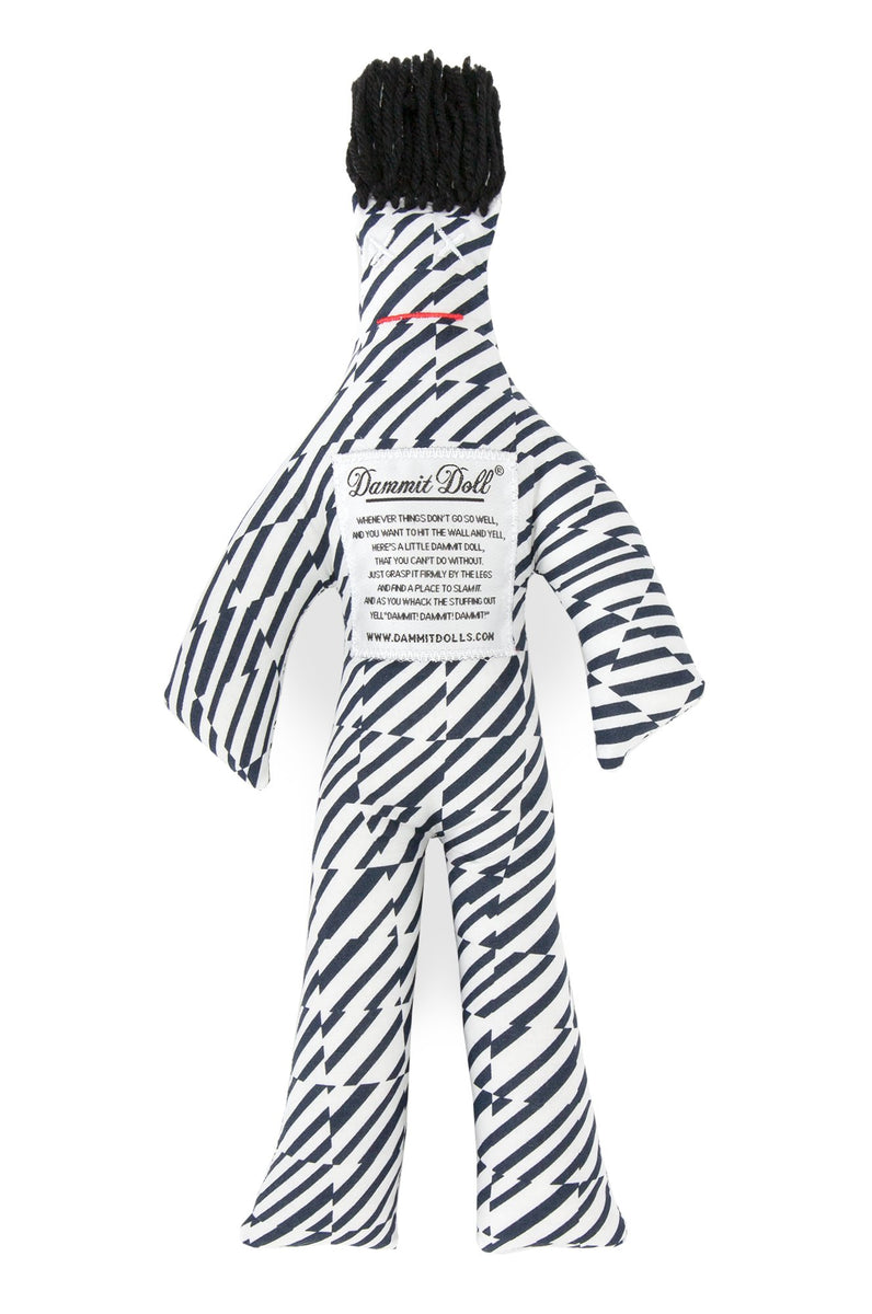 Zebra Crossing Stress Doll – DammitDolls