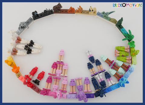 2012 LEGO Minidoll Legs Color Ellipse