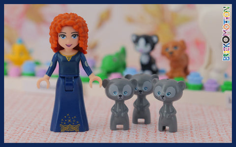 Merida and her bear brothers