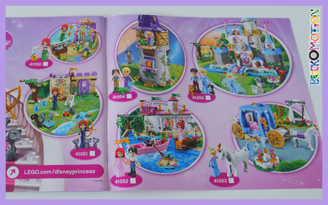 The six Disney Princess sets of 2014﻿