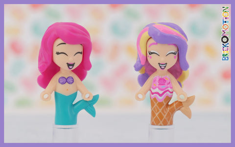 Microdoll Ariel turned into an Ice Cream Mermaid Popstar