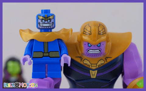 LEGO Thanos angry