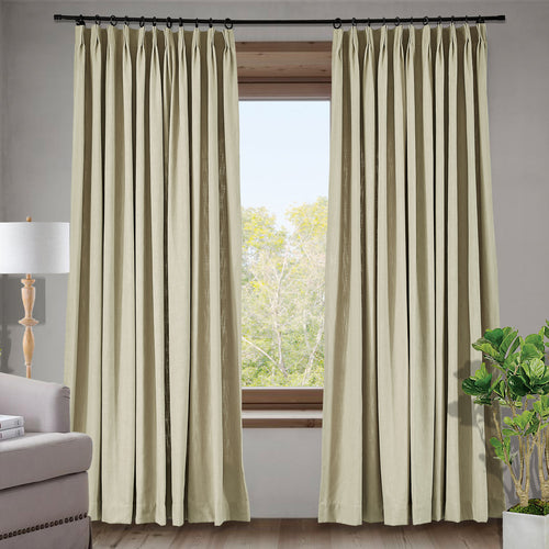 Macochico Extra Wide Velcro Tab Top Curtains Privacy Protection Lightproof  Thermal Insulated for Pat…See more Macochico Extra Wide Velcro Tab Top
