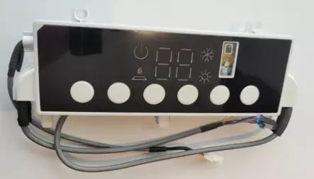 Mestic ohjauspaneeli RTA-2500, kauko-ohjaimen vastaanotin