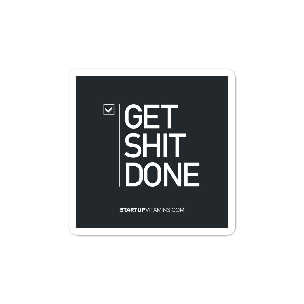 Get Sh(it) Done / Get Shit Done Clock for Sale by bainermarket