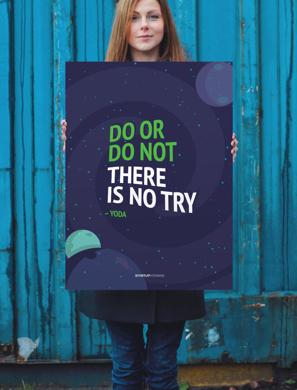 Poster "Do or do not there is no try"