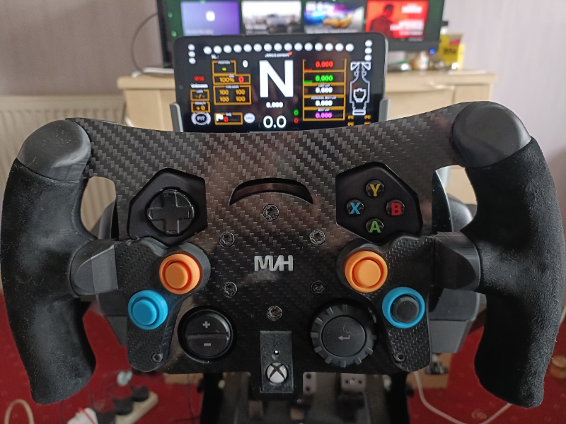 MON NOUVEAU VOLANT F1!! (Ferrari F1 Wheel Add-On) 