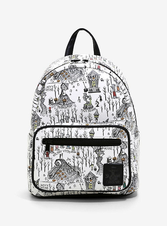 loungefly mini backpack nightmare before christmas