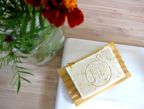 very gentle moisturizing soap sensitive skin baby skin calendula savonnerie de rimouski artisanal soap québec