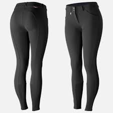 Horze Grand Prix Women’s Thermo Softshell Silicone Winter Full Seat Breeches