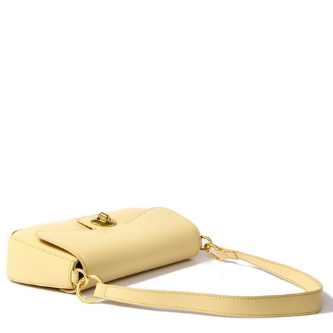 Product image Jacqueline Leather Bag, Yellow from Bob Oré Blue Collection