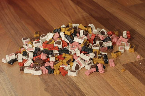 A Pile of Dog Treats on the Floor