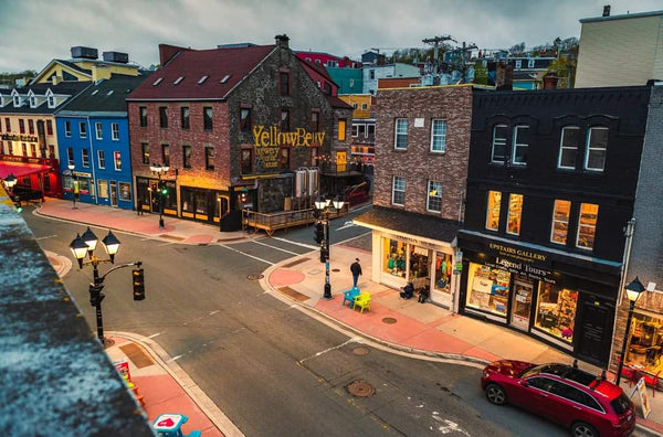 View of Legend Tours Storefront in Downtown St. John's
