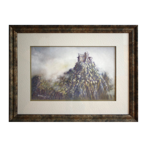 Framed Pastel Painting called Signal Hill by Leona Ottenheimer