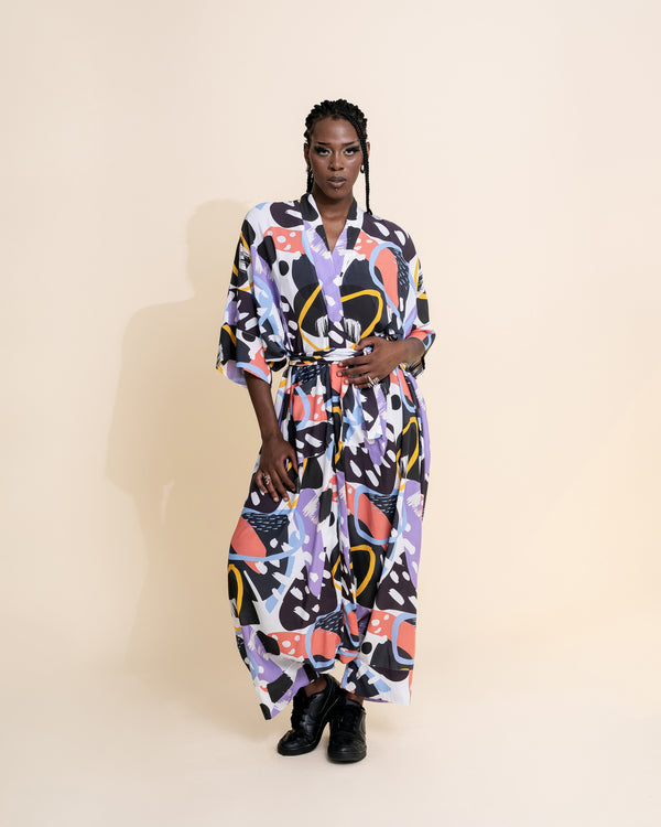 Printed Zero Waste Jumpsuit (ML25P)