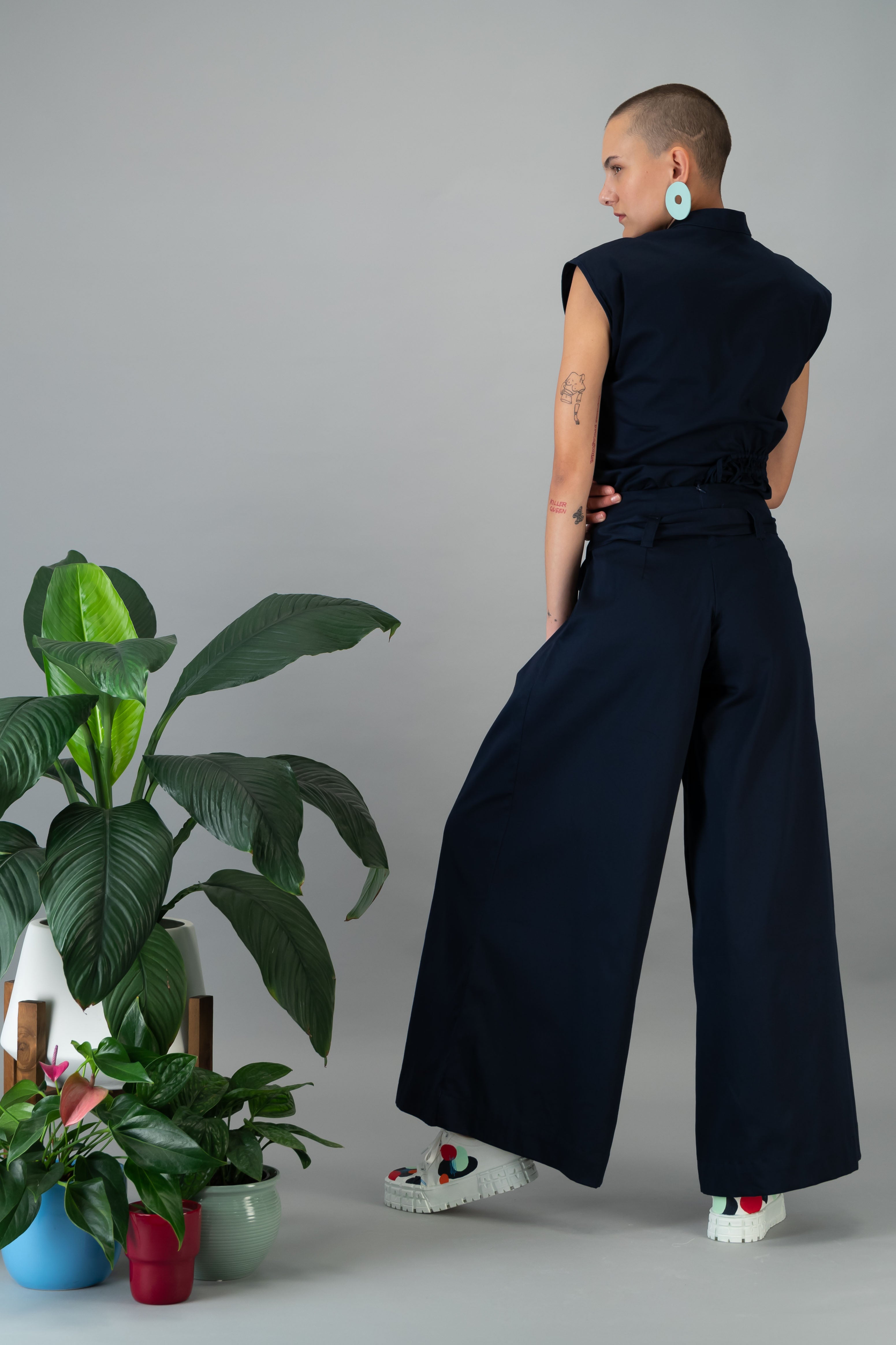 Box Pleat Trouser (ML96) – Michael Ludwig Studio