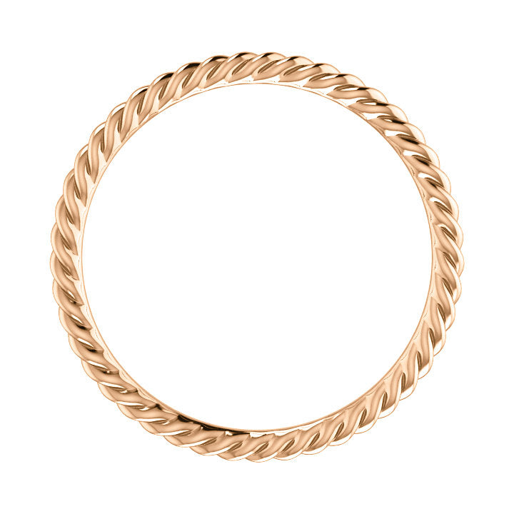 Rope Gold Ring – bijoux18