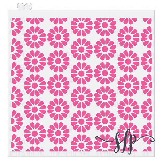 Floral Honeycomb - Stencil – Shop Frosted Pearl