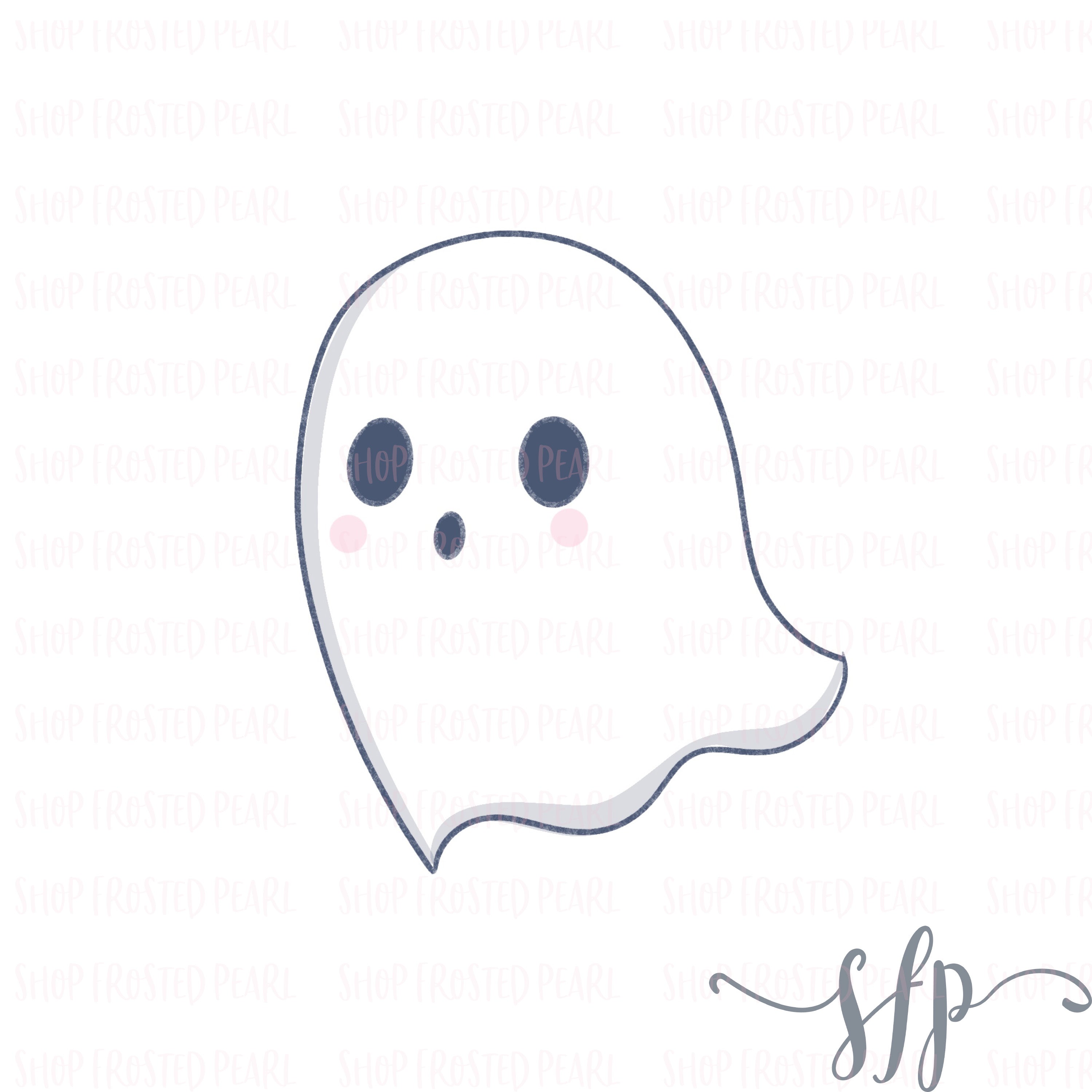 How To Draw Halloween Ghost Easy Step By Step | Cute Ghost Drawing Tutorial  - YouTube