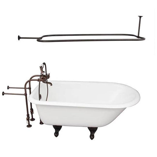 Griffin 61″ Cast Iron Slipper Tub Kit – Oil Rubbed Bronze Accessories —  Barclay Products Limited