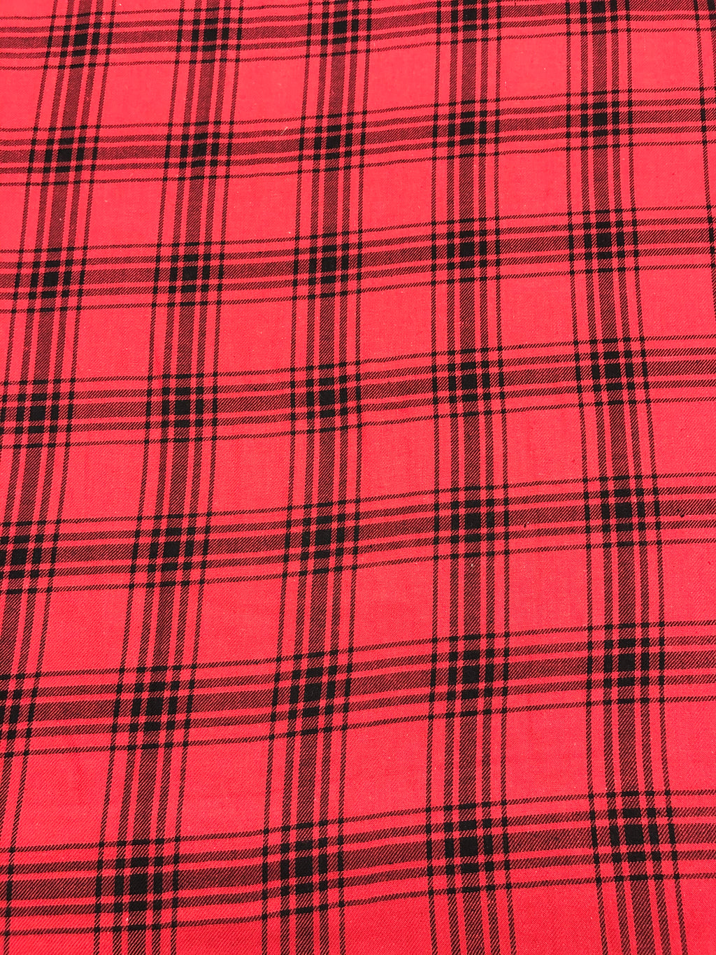 Black & Red Tartan – Affordable Textiles