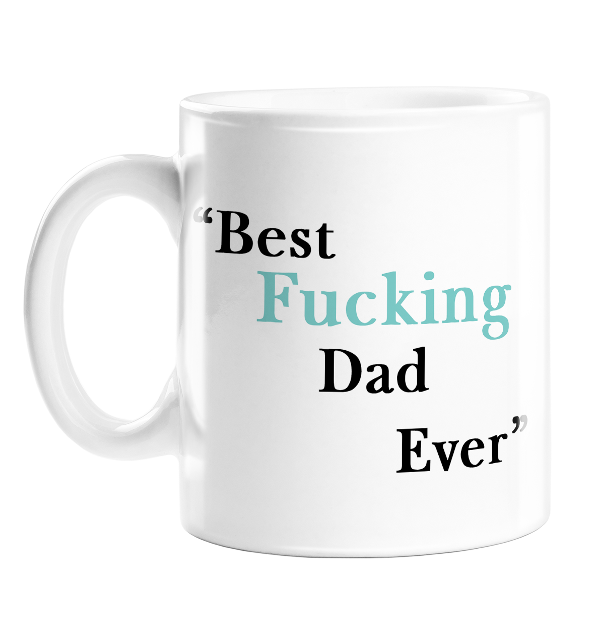 Best fucking Dad custom coffee tumbler, funny dad gifts, father's