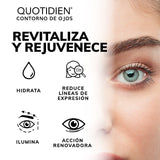 Contorno de Ojos Jazmín de Arabia + Espino Blanco + Extracto de Ginkgo Biloba- 97% Ingredientes Naturales - 15ml (Mayoreo)