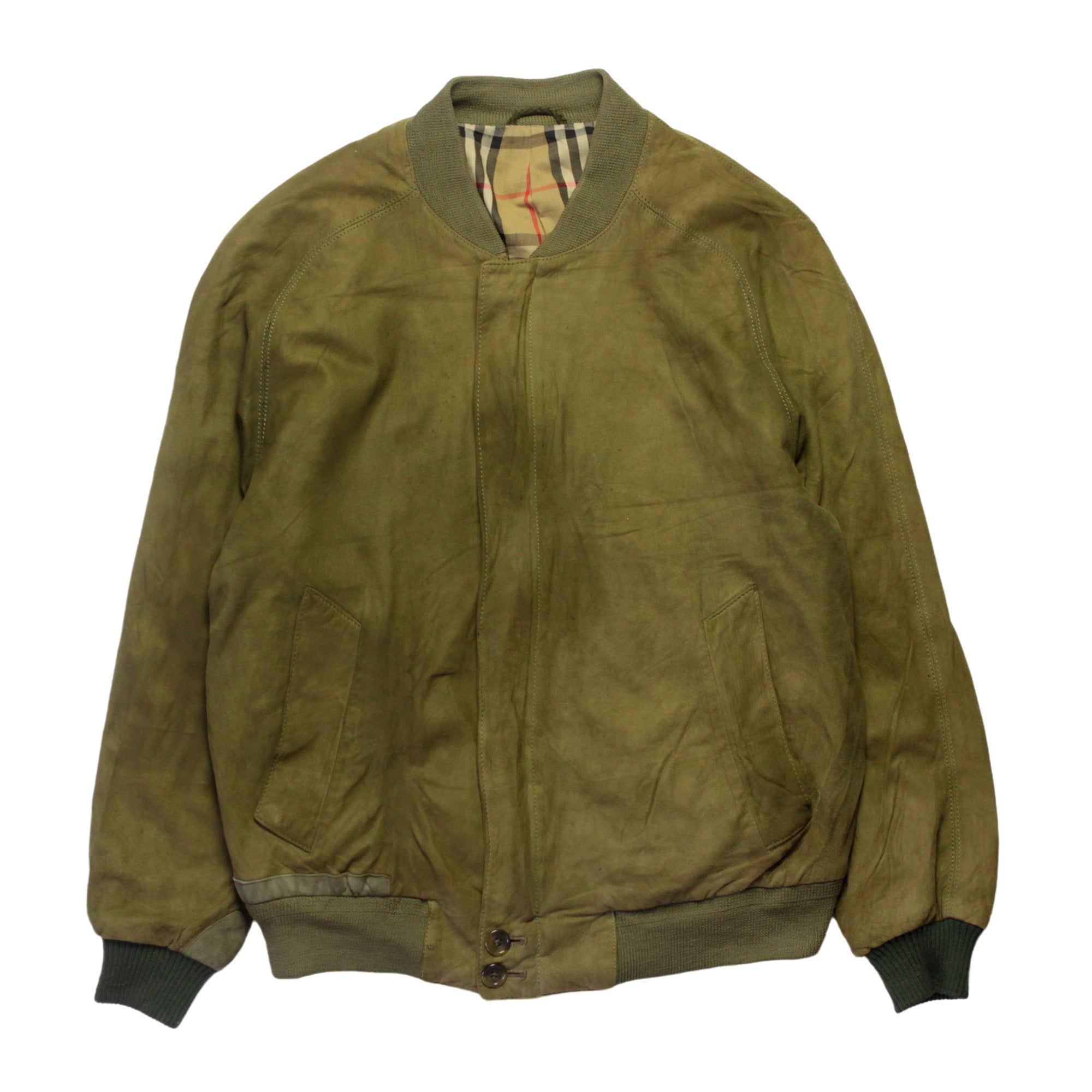 burberry suede bomber jacket