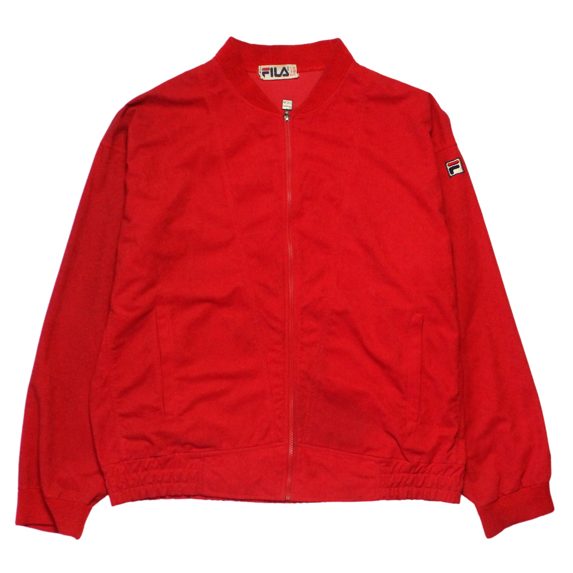 fila tracksuit red