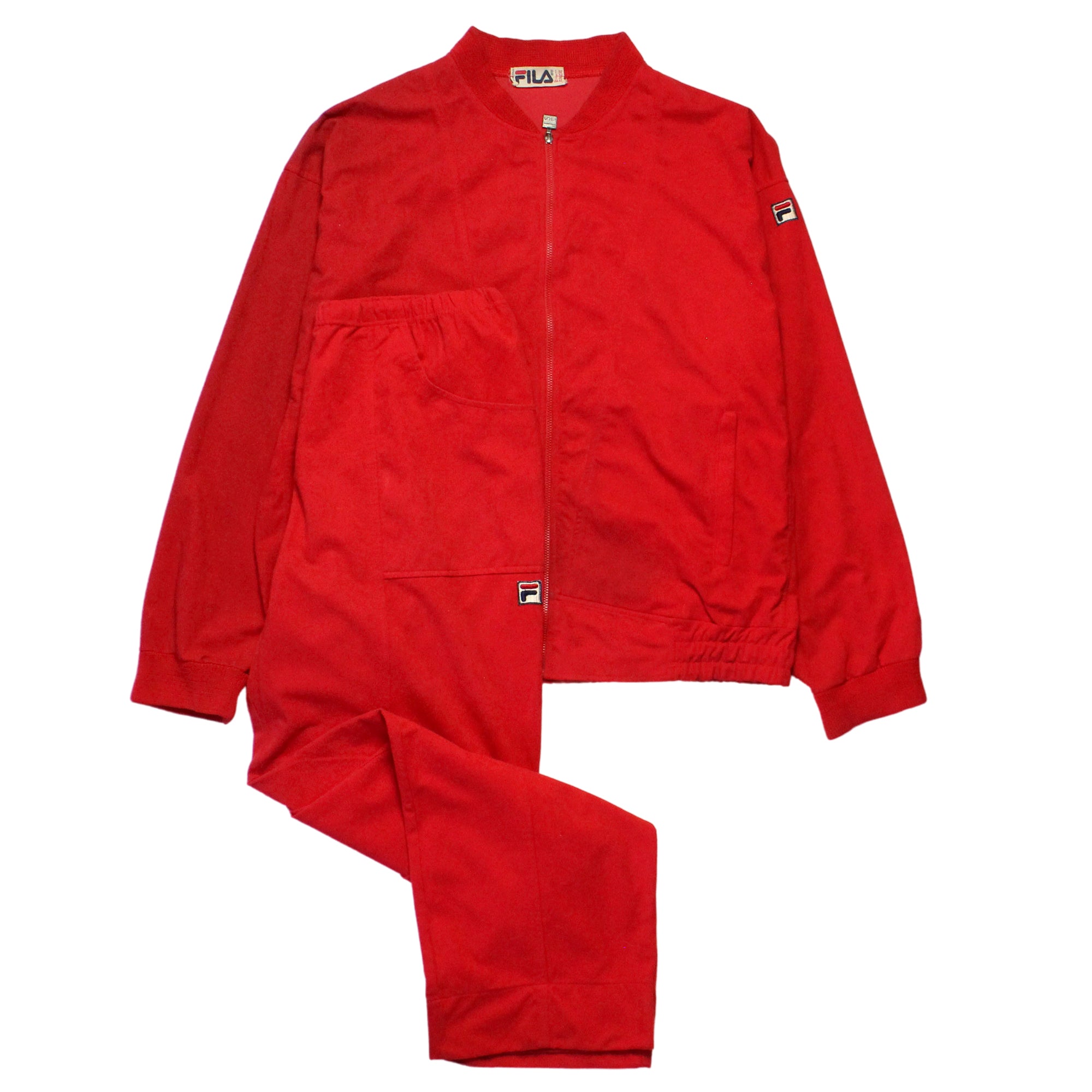 red fila tracksuit