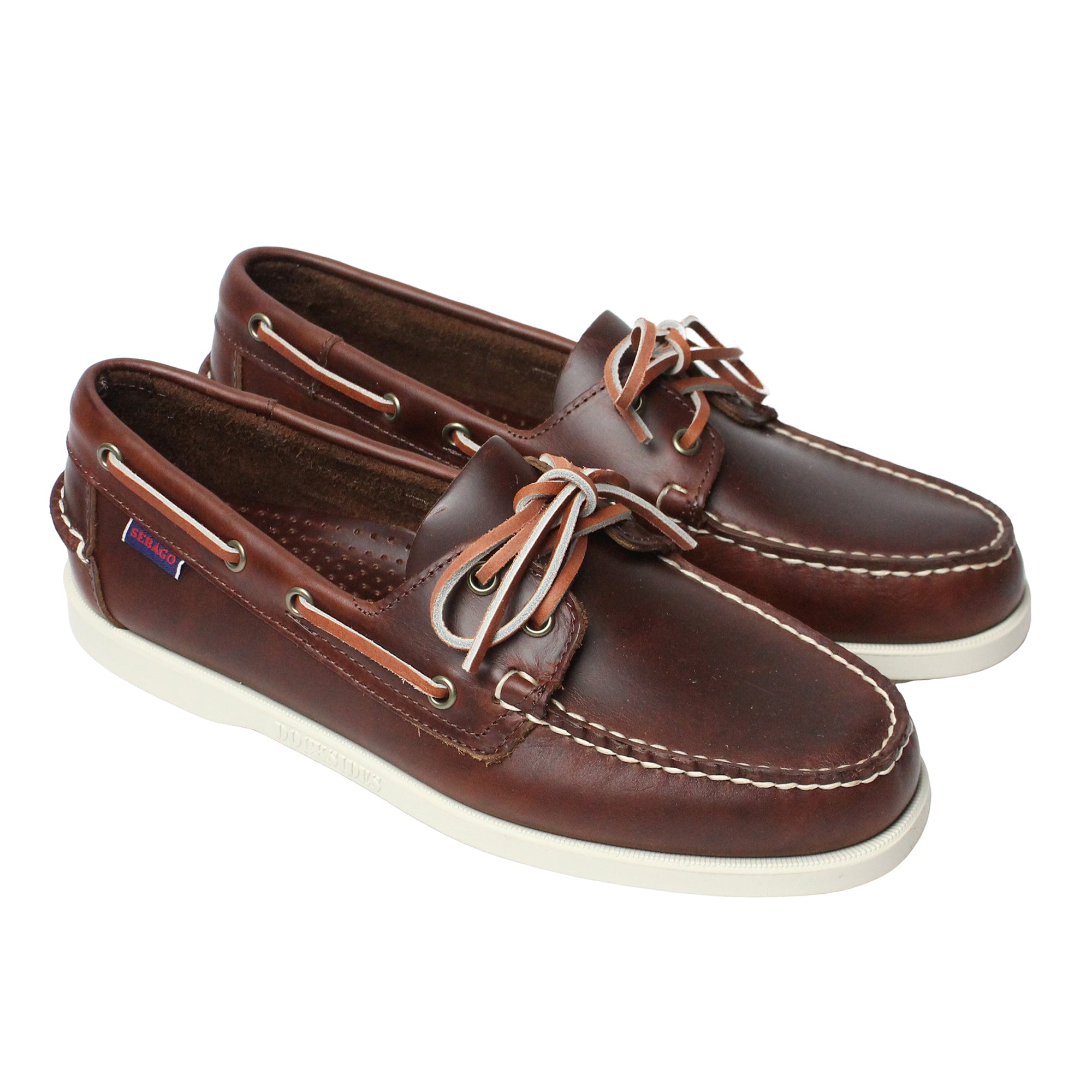 sebago docksides portland waxed