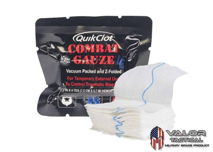 North American Rescue Quickclot Combat Gauze With Z Fold Law Enfor Valor Strategic Co Ltd