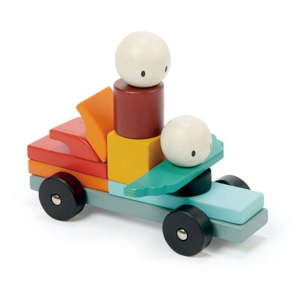 magnetic blocks car