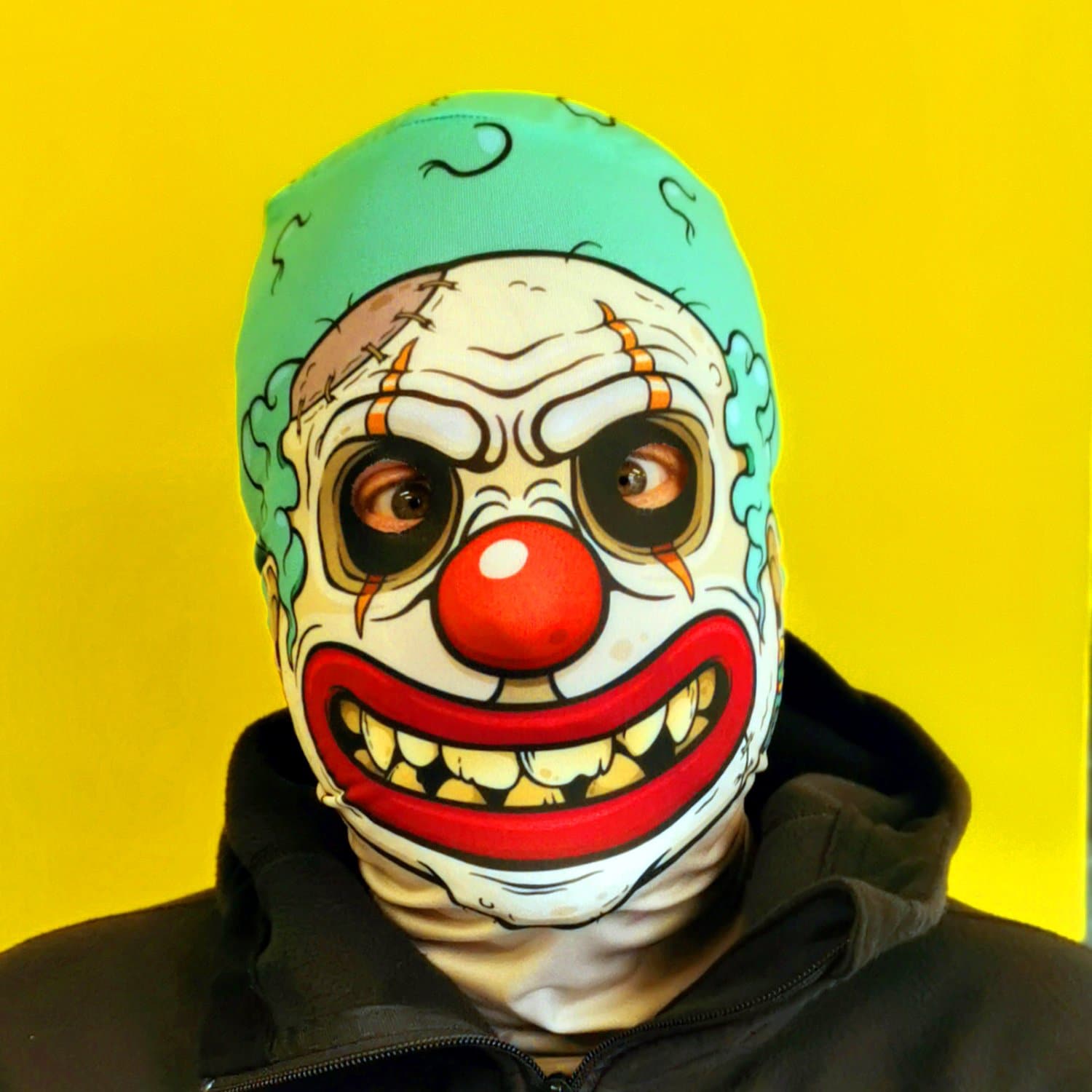 チカーノ MISTER CARTOON CLOWN MASK YELLOW PURPLEの通販 by